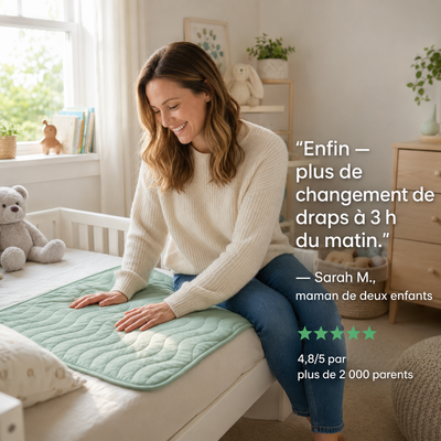 NuitSèche™ — Des nuits sans accident, enfin.