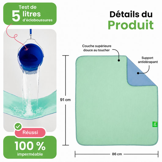NuitSèche™ — Des nuits sans accident, enfin.